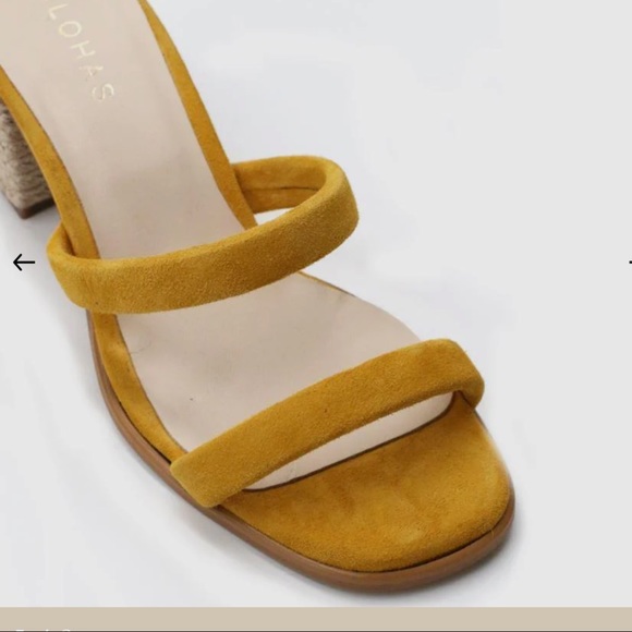 ALOHAS Laura Sandal in Bold Mustard - Picture 5 of 16